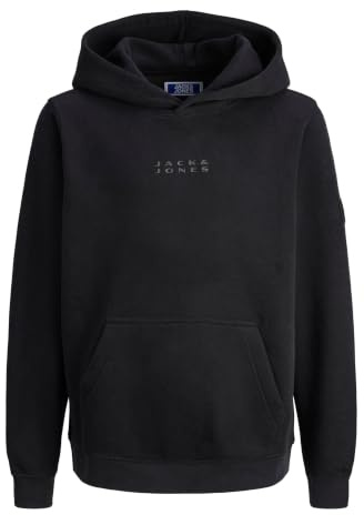 JACK & JONES Herren Jcopoint Sweat Badge Hood Jnr
