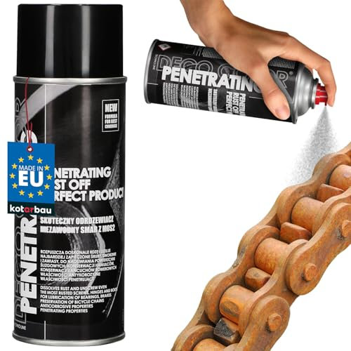 KOTARBAU® Rostlöser Spray Rostumwandler Rostlöser Bremsenreiniger 400 ml Rostentferner Rostumwandler Spray Rost Rostumwandler Auto Rostlöser Spray Rostschutzgrundierung Entroster Rostentferner Metall