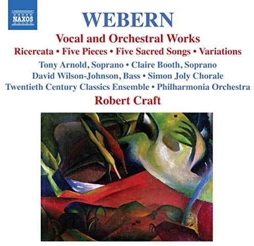 Webern: Vocal and Orchestral Works-CD