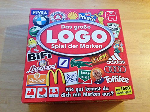 Das große Logo Spiel der Marken (Spiel): Wie gut kennst du dich mit Marken aus? Mit 1600 Quizfragen!