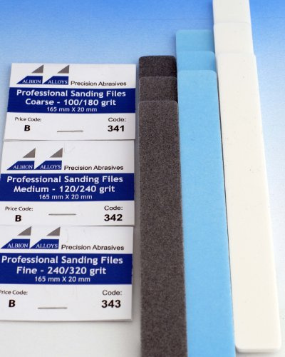 Albion Alloys Professional Sanding Files - Coarse # 341