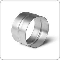 Male Connector, 300mm Diameter, Coupling, Spiral ducting, hydroponics, Ventilation, Extractor Fan, Heating, galvanised