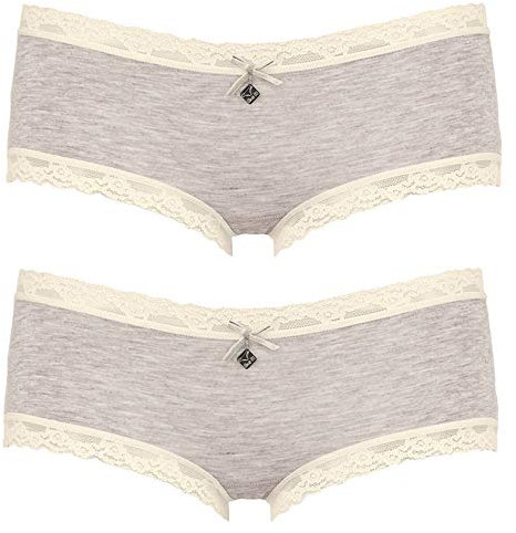 Like It Damen Panty Silverstar 6016 - 2er-Pack (S, Ivory)
