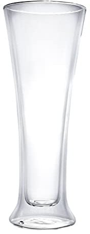 Nerthus FIH 287 Verre de bière à Double paroi, Verre, 21 x 9 x 9 cm