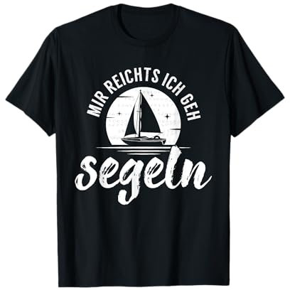 Segelboot Skipper Ich geh segeln Skipper Segler Geschenk T-Shirt
