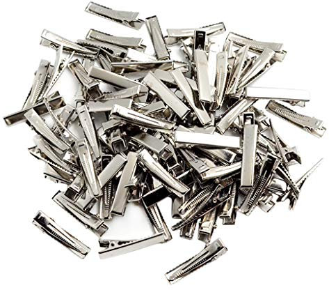 sharprepublic Mini Pinces Crocodile Epingles pour Cheveux DIY - 3.5cm (100Pack)