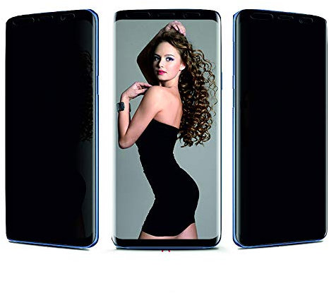 Arrivly Anti-Spähen Panzerfolie für Samsung Galaxy S9 / S8 Blickschutzfolie Privacy Screen Protector [Anti-Spy] TPU Film Blickschutz Folie Kratzfest Sichtschutzfolie [Kein Glas] (Galaxy S9)