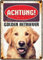 Plenty Gifts wachhund Golden Retriever 21 x 14 cm (de)