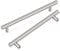 PinLin 30 Pack Cabinet Handles Kitchen Door Handles 128mm Hole Centre Brushed Nicke Cupboard Door Handles Stainless Steel