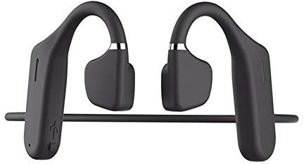 Auriculares inalámbricos Bluetooth de Conducción Ósea,Morechoice Ciclismo Deportivo Bluetooth Auriculares Estéreo Bluetooth 5.1 para Correr Gimnasio Negro