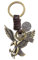 Create idea Vintage Adler Schlüsselanhänger Leder Schlüsselanhänger aus Legierung Schlüsselanhänger für Männer Herren Dame Dekorative Accessoires