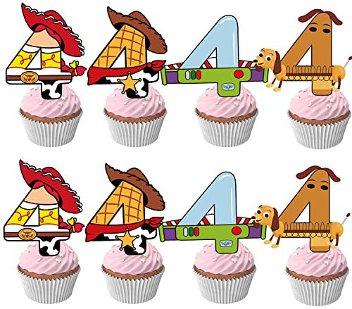 Reach four the sky cupcake toppers