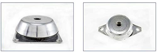 2 x PATRINI GIACOMO Maschinenfuß Maschinenschuh Maschinenfüße T1-45 M8 weich