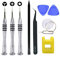 iPhone-Schraubendreher-Reparatur-Set, 1.5 mm PH000 Phillips, 0.8 mm Star P2 Pentalobe, Y0.6 Tri-Point Y000 Tri-Wing Schraubendreher für Apple iPhone X/8/8 Plus, 7/8 Plus,iPod,iTouch