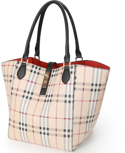 Ledertasche für Damen, Tragetasche mit hoher Kapazität für die Arbeit, große Umhänge- und Handtasche, wasserdichte Schultertasche für Pendler, Khaki