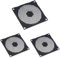 SilverStone SST-FF81B - 80 mm Lüfterabdeckung mit Staubfilter, schwarz (Packung mit 3)