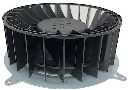 RazyPuy Ventilatore Centrifugo da 150 mm Ventilatore PBT DC 12V Purificatore D'Aria Silenzioso Ventilatore Centrifugo Ventola di Raffreddamento