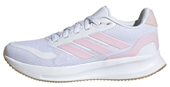 adidas Unisex Kids RUNFALCON 5 Shoes Junior, FTWR White/Clear Pink/core Black, 3 UK