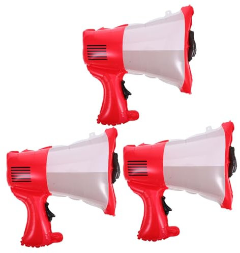 OFFSCH 3stücke Bullhorn Luftballons Für Erwachsene Dekorationen Für Geburtstagsfeiern Babypartys Und Veranstaltungen Robuste Leicht Aufblasbare