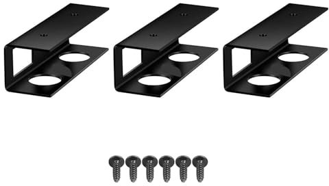 Uqezagpa Lot de 3 organiseurs à placer sous le bureau pour ordinateur portable, tablette, clavier, etc