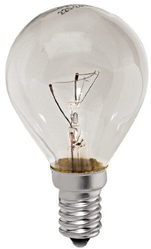 Xavax Ampoule pour four à tête sphérique 40 W 300° E14 (Transparent)
