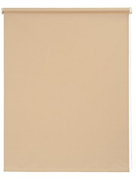 sunlines HWA10521 Seitenzugrollo Energie, Stoff, Sand/Silber, 82 x 180 cm