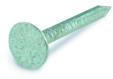 suki 6179089 Nägel mit flacher und breiter Köpfe Stahl verzinkt 2,8 x 40 1 kg