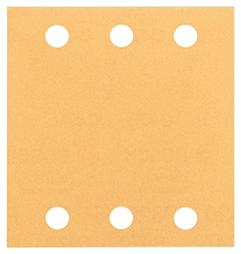 Bosch Professional Schleifblatt für Schwingschleifer Holz und Farbe Best for Wood and Paint (10 Stück, Körnung 60, C470), 2608607456