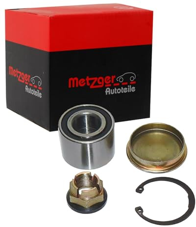 Metzger WM 1088 Radlagersatz | Kompatibel mit: DACIA LOGAN, NISSAN MICRA III, NOTE, RENAULT 11, 19 I, 19 I Cabriolet, 19 I Chamade, 19 II, 19 II Cabriolet