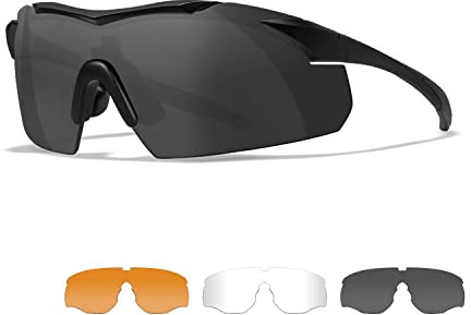 Wiley X │ WX Vapor | Sportsbrille Herren | Schutzbrille Sonnenbrille │ Taktische Militärische Airsoft Brille │ Laufbrille Radfahren Fahrt Wandern Fischen Outdoor MTB Brille