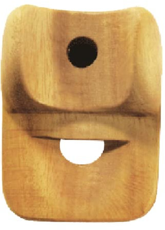 Terrapin Trading Fair Trade Samba amazonienne sifflet de Nez - lumière