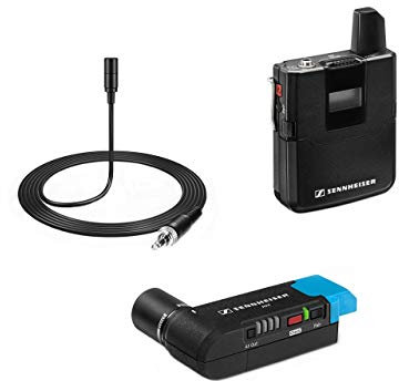 Set sistema microfonico Sennheiser lavalier senza fili digitale AVX (AVX-MKE2 SET-3-EU) MKE 2