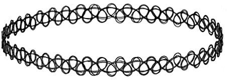 Geralin Gioielli Tattoo Kette Choker Retro Henna Gothic Vintage Stretch Halskette