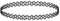Geralin Gioielli Tattoo Kette Choker Retro Henna Gothic Vintage Stretch Halskette