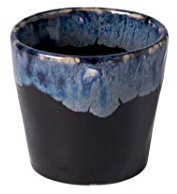 Costa Nova, Grespresso Kollektion, Steinzeug Geschirr, Espressobecher, schwarz , 0.09 L, 6 teilig