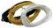 Guyker Cloth-Covered Braided Guitar Wire - 15 Feet (5-white/5-black/5-yellow) Electrics Vintage-Style Pushback Guitar Wire