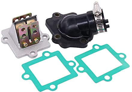 Doo Engy Membranblock mit Ansaugstutzen und Dichtungen Set für Yamaha Aerox Nitro für Aprilia SR50 Roller