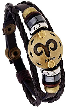 MeiPing 12 Sternzeichen Sternzeichen Logo Charms Armband