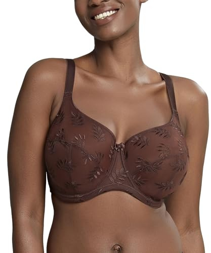 Panache Women's Tango Underwired Balconnet Bra, Opaque, Nutmeg, 30FF US