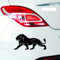 4 Stück Löwe Auto Aufkleber, 29cmx14cm Reflektierende Aufkleber Löwe Personalisierte Aufkleber Auto Heckscheibe Karosserie Aufkleber wasserdichte PVC Löwemotiv Emblem Wand Fenster Laptop LKW Sticker