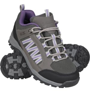 Mountain Warehouse Path Womens Outdoor Walking Shoes | Durable & Waterproof Ladies Footwear with Great Grip & Stability, Cushioned Footbed for All-Day Comfort, For Hiking, Trekking