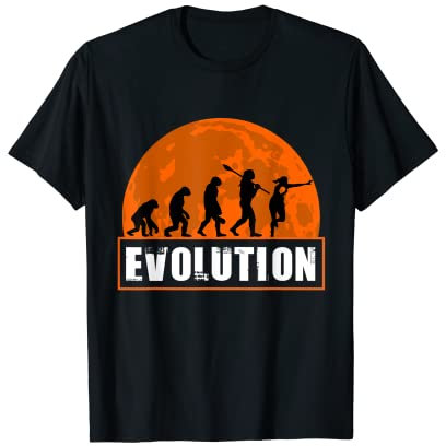 Lustiger Rugby Evolution Rugby Evolution T-Shirt