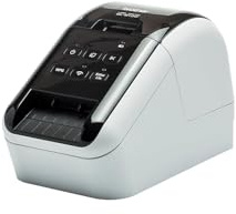 Brother QL-810Wc Professional Printer with USB and WiFi connectivity, Ultra-Fast Printing up to 110 Labels per Minute with Standard Address in Monochrome, Black & Red Printing Available