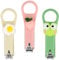 Kids Nail Clipper Set, 3 Pieces Nail Clippers Cute Childrens Nail Clippers Sharp for Women,Girls,Children