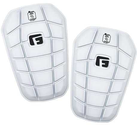 G-Form Pro-S Blade Fußball-Schienbeinschützer - Weiß, Mittel