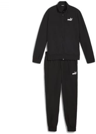 PUMA Unisex Woven Suit T-Shirts, Puma Schwarz, XL EU