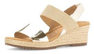 Gabor Damen Keilsandalen, Frauen Sandalen,Leichte Mehrweite (G)