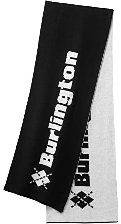 Burlington Logo Schal Blickdicht Schurwolle
