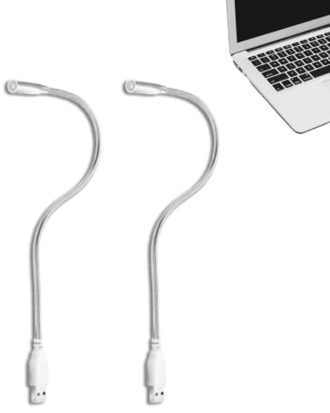 Lot De 2 Lampe Led Usb Flexible, Lampe De Lecture Portable Lumière Flexible Liseuse Pliable Lumiere Livre Lecture Nuit Pour La Lecture L'apprentissage Les Voyages Le Bureau À Domicile