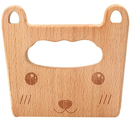 Generic Kindermesser Aus Holz Zum Kochen - Kleinkindermesser - Sicherer Holzschneider Für Kinder, Niedliche Form, Küchenwerkzeug, Holzmesser Für Kinder, Schneiden Von Gemüserollen, PO1554R3KQ52I6W9V